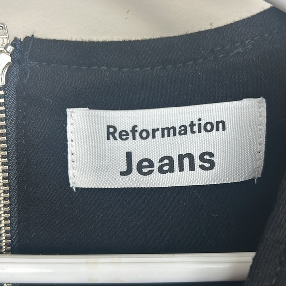 Reformation Black Mini Dress - Picture 7 of 14